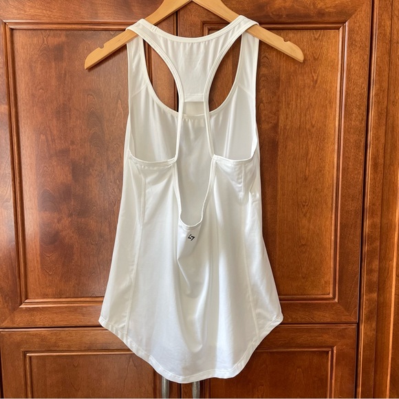 NWT, Adanola Racerback Tank Top, White, Medium - Picture 6 of 11